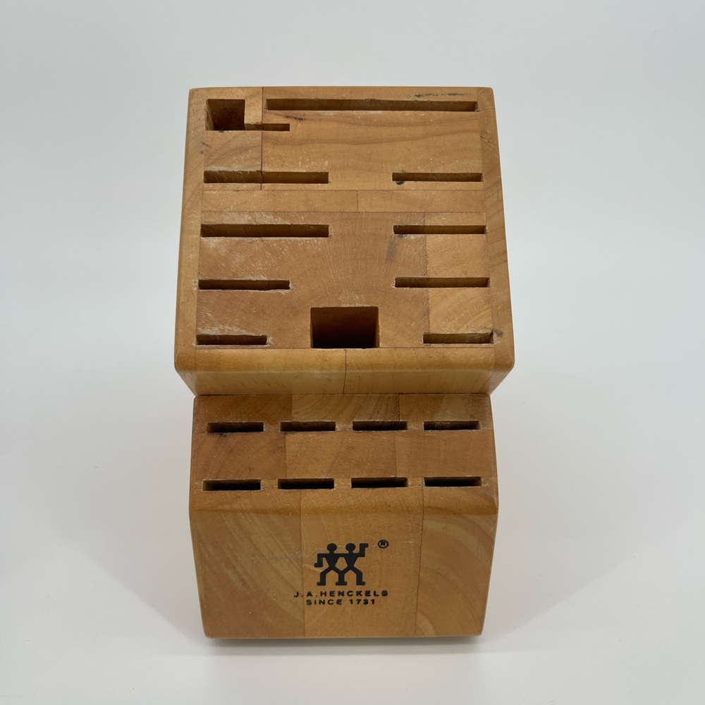 J.A. Henckels International Wood Knife Block - 19 Slot